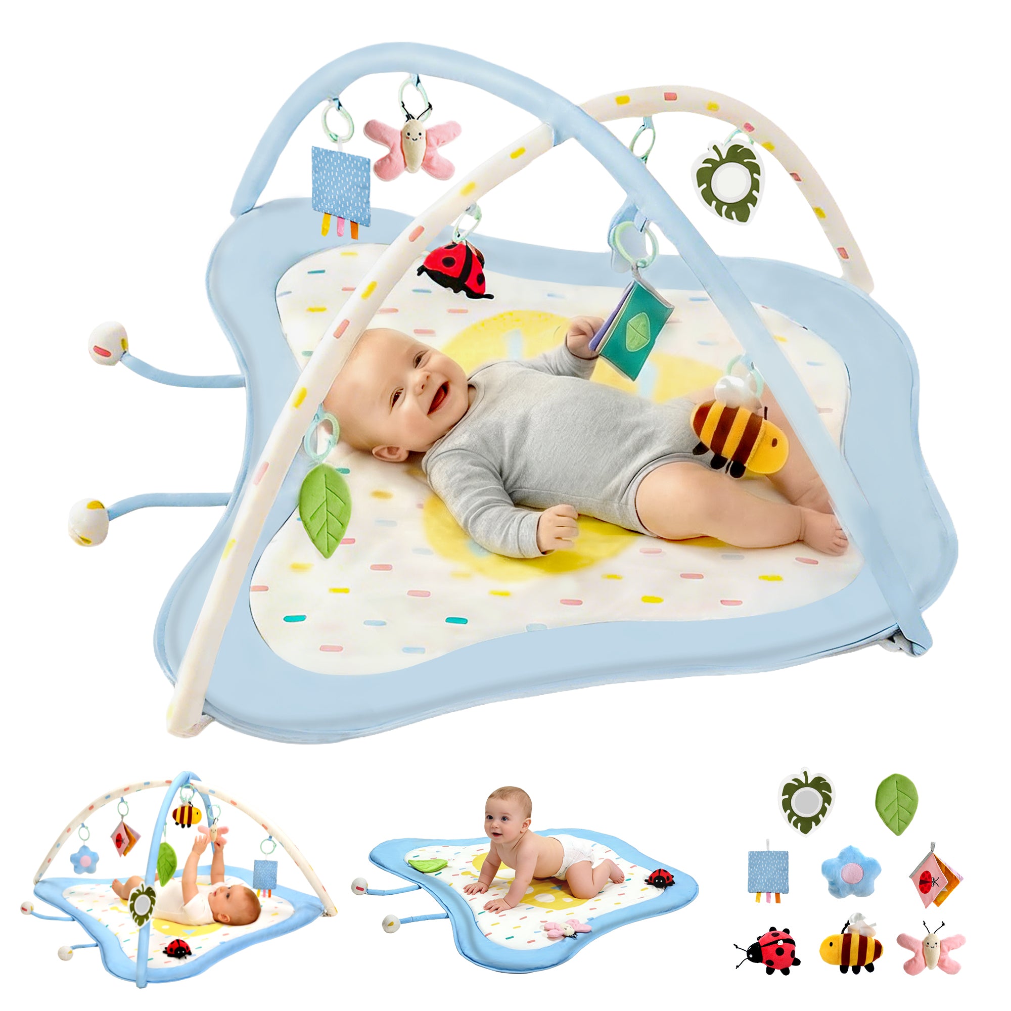 newborn play mattress baby