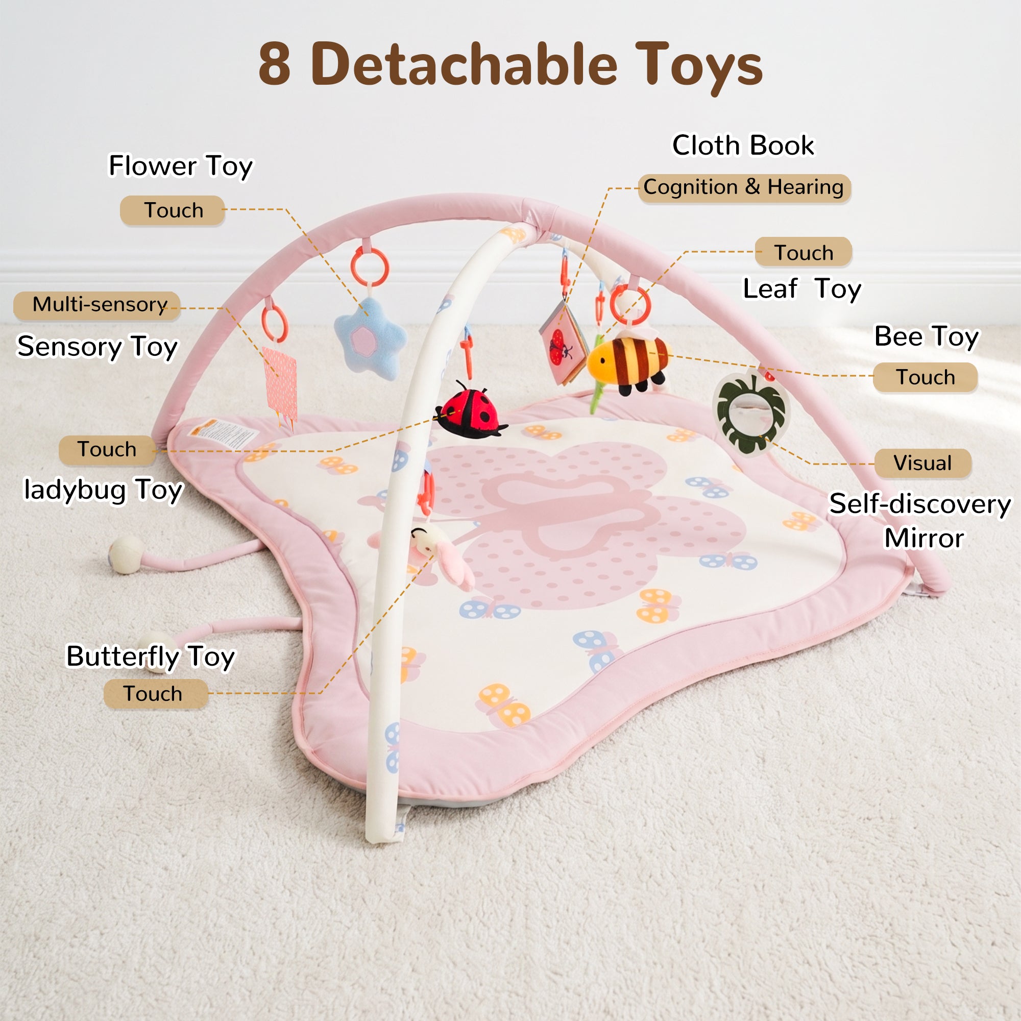 newborn play mattress baby