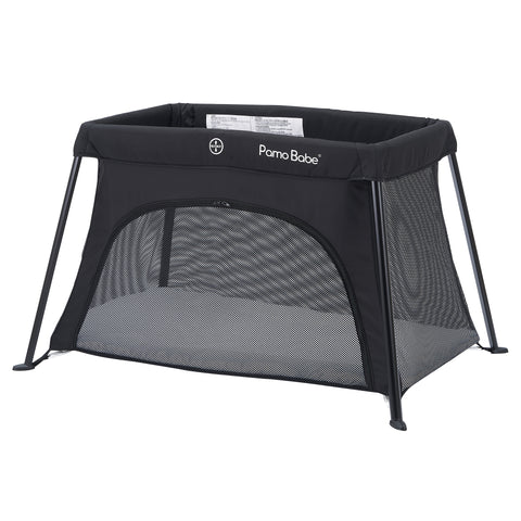 Pamo babe Lightweight Travel Crib, Portable and Easy to Carry Baby Pla