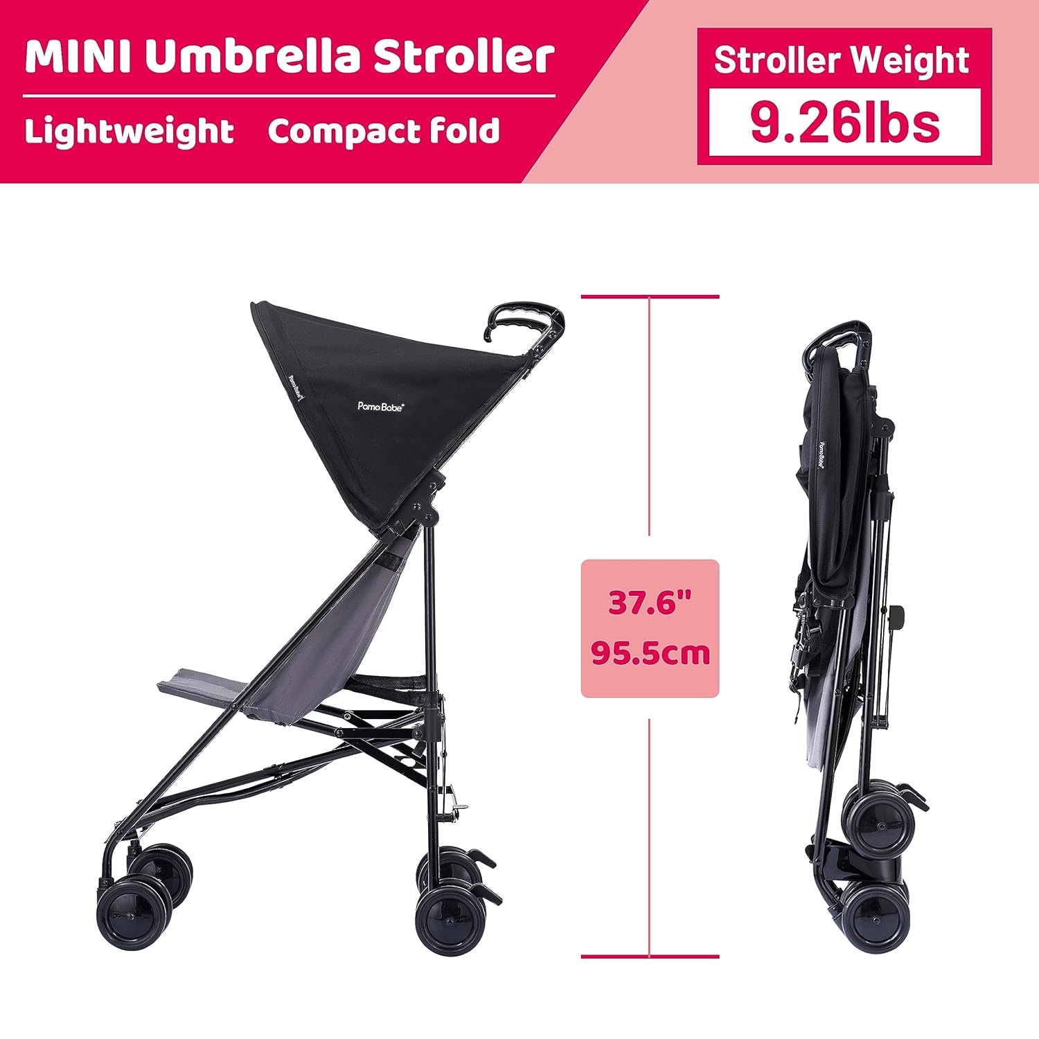 Best Umbrella Light Umbrella Stroller For Travel Double Umbrella