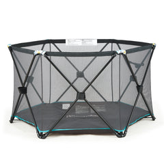 Pamo Babe 6-Panel Portable & Foldable Baby Playpen for Toddlers, Outdoor Travel Playard for Baby (Grey)